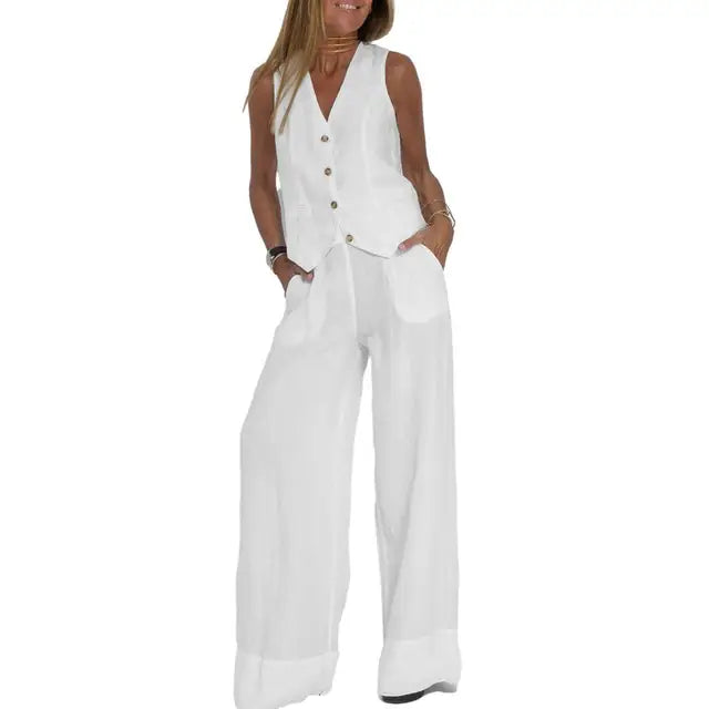 2-Piece Linnen Suit