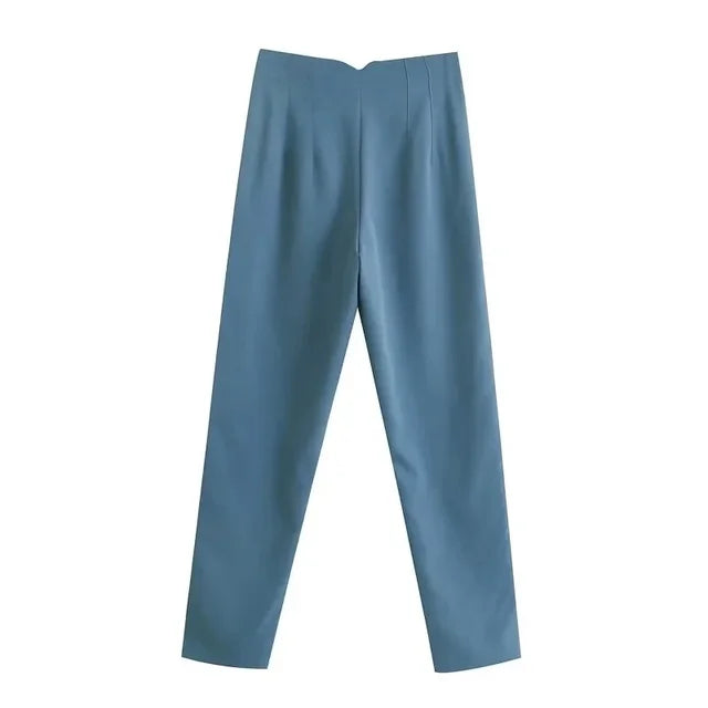 High Waist Formal Pants, Pencil Trousers
