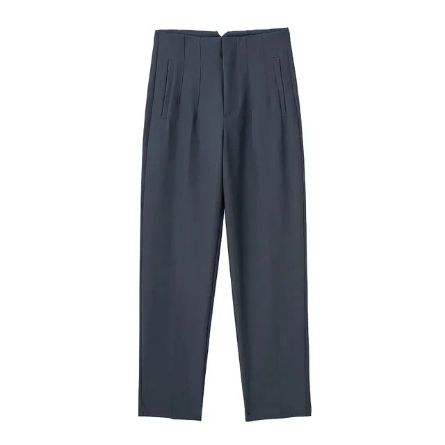 High Waist Formal Pants, Pencil Trousers