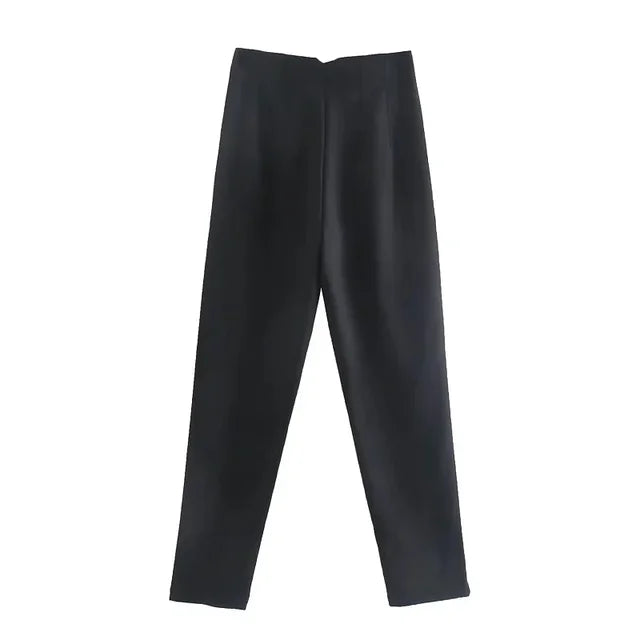 High Waist Formal Pants, Pencil Trousers