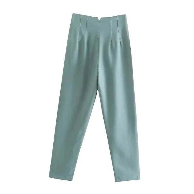 High Waist Formal Pants, Pencil Trousers