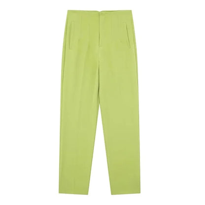 High Waist Formal Pants, Pencil Trousers