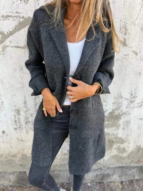 Mid-Length Cardigan