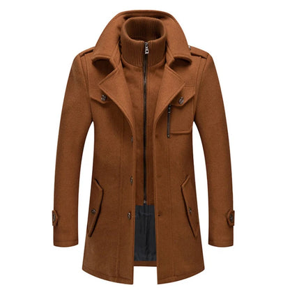 Men's Wool Blend Over Coat
