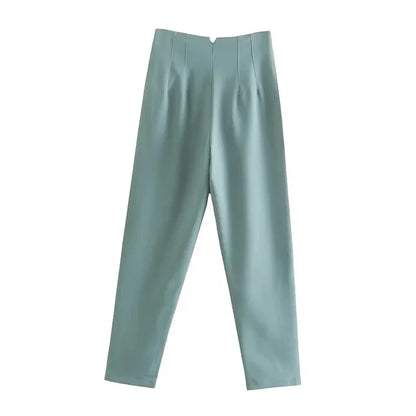 High Waist Formal Pants, Pencil Trousers