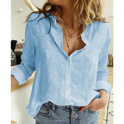 Long Sleeve Oversized Blouse