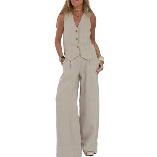 2-Piece Linnen Suit